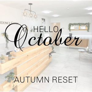 🍁 Hello October! 🍁

Autumn is here – and it’s the perfect time to refresh, repair & rejuvenate yo...